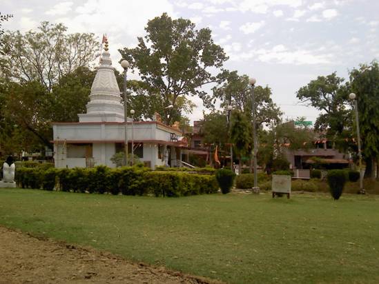 Temple at Reshimbag NIT Garden